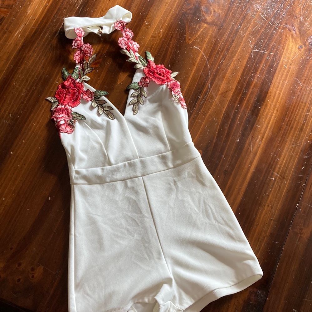 White romper